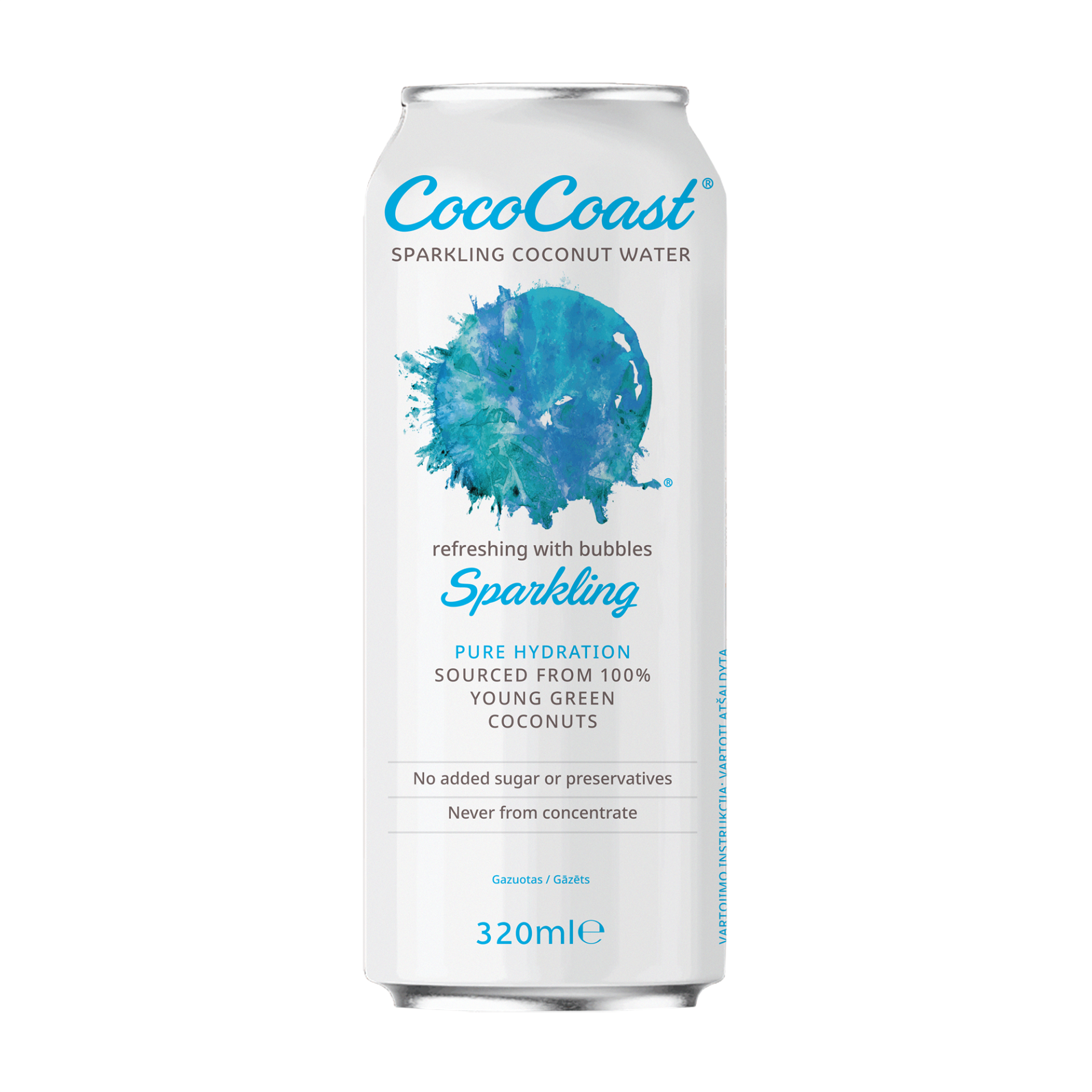 Sparkling Coconut Water Natural Flavor 320ml