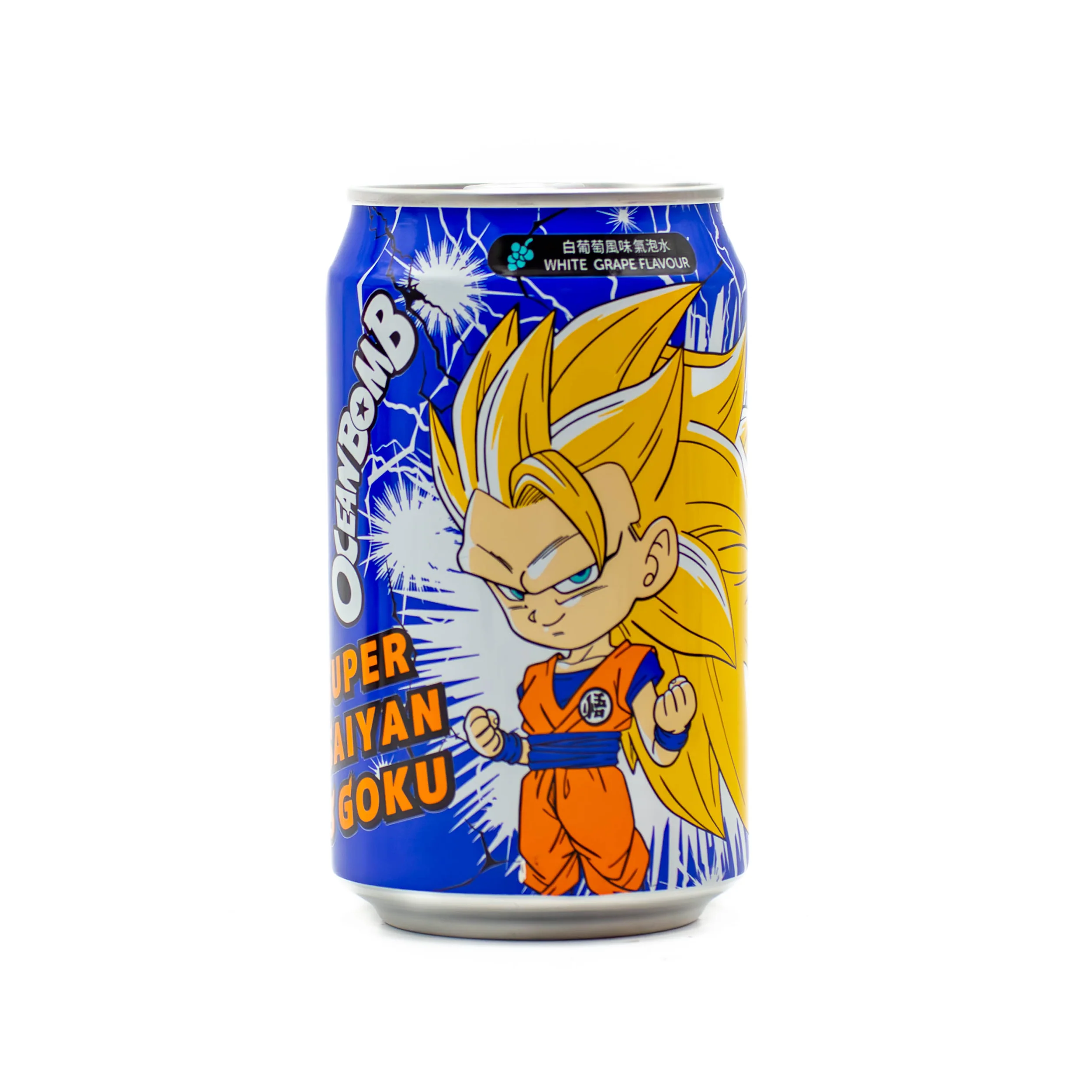 Dragon Ball Sparkling Water - White Grape Flavor 330ml