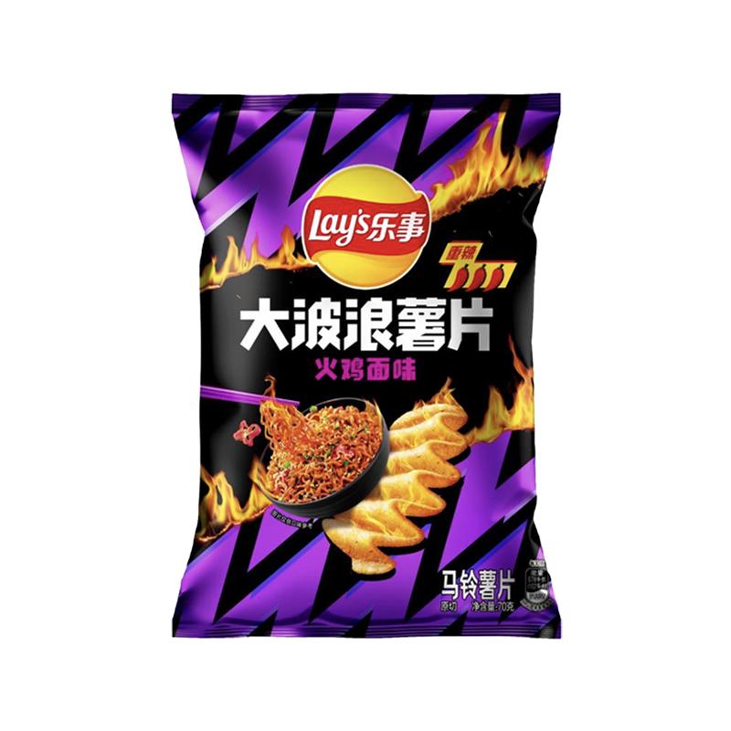 Big Wave Korean Spicy Chicken Noodles Flavor 70g